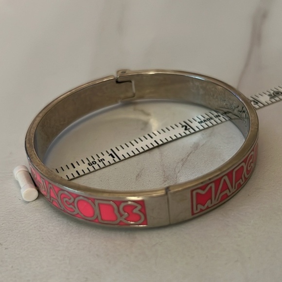 Marc Jacobs Pink and Silver Bangle Bracelet - Picture 5 of 5